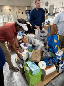 Team Blake's helping organize food donations