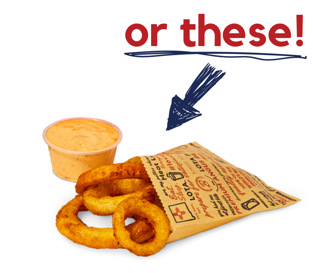 Onion-Rings-small-lota-rewards Blake's onion rings with red text overlay and arrow pointing to package