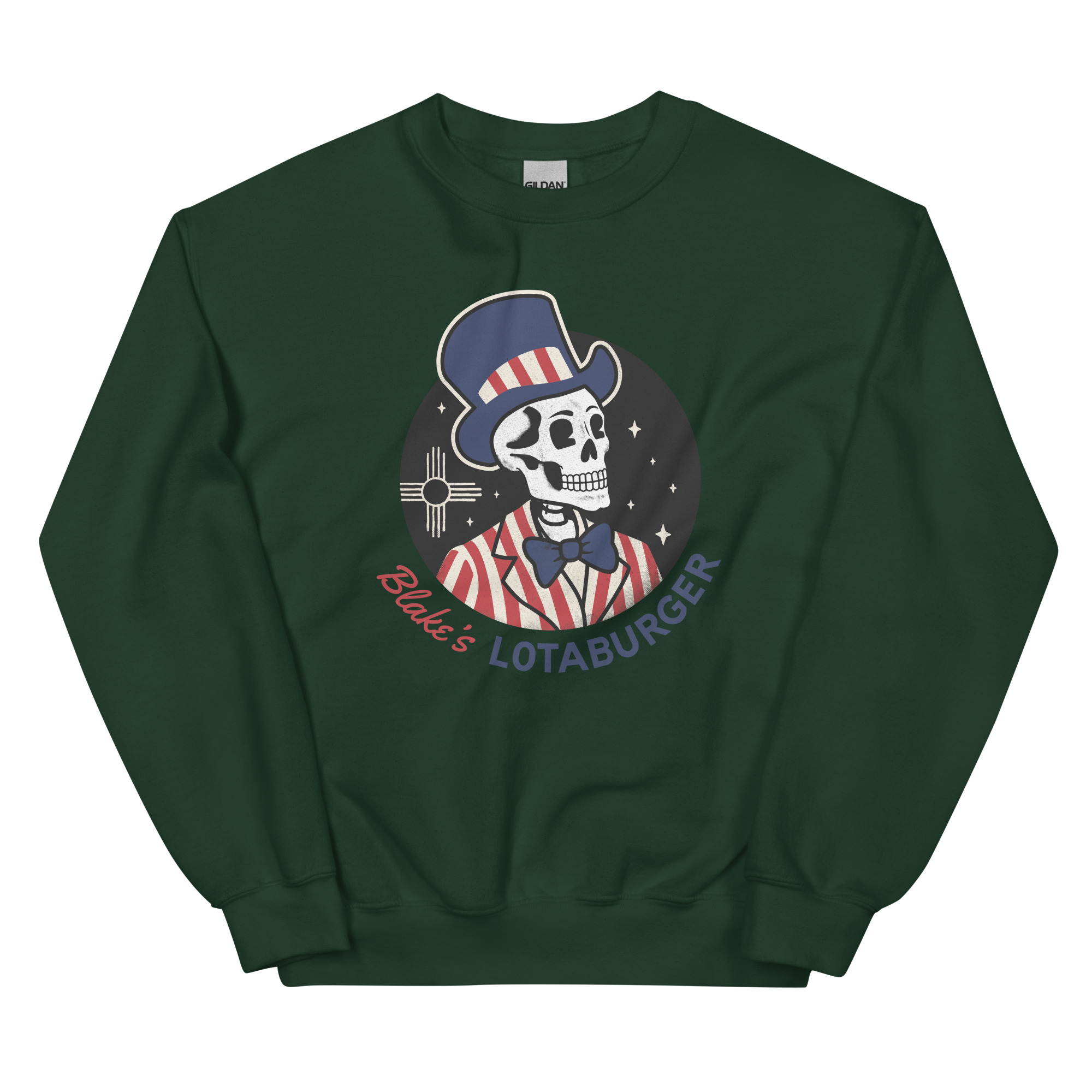 Skeleton Blake Lightweight Crewneck Sweatshirt - Image 3
