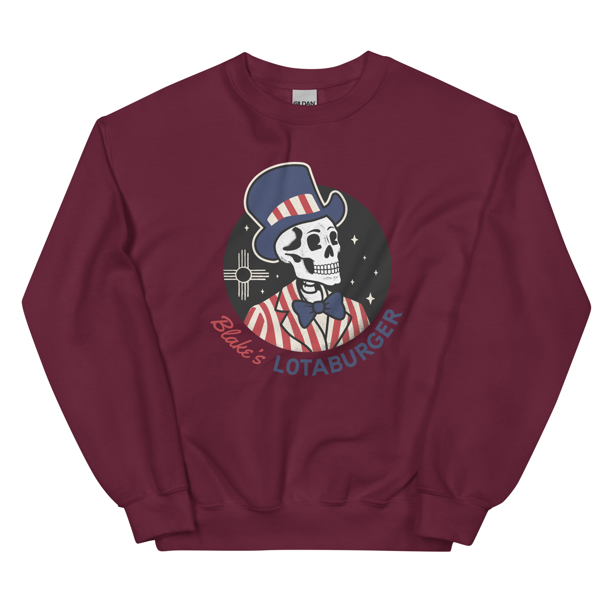 Skeleton Blake Lightweight Crewneck Sweatshirt - Image 2