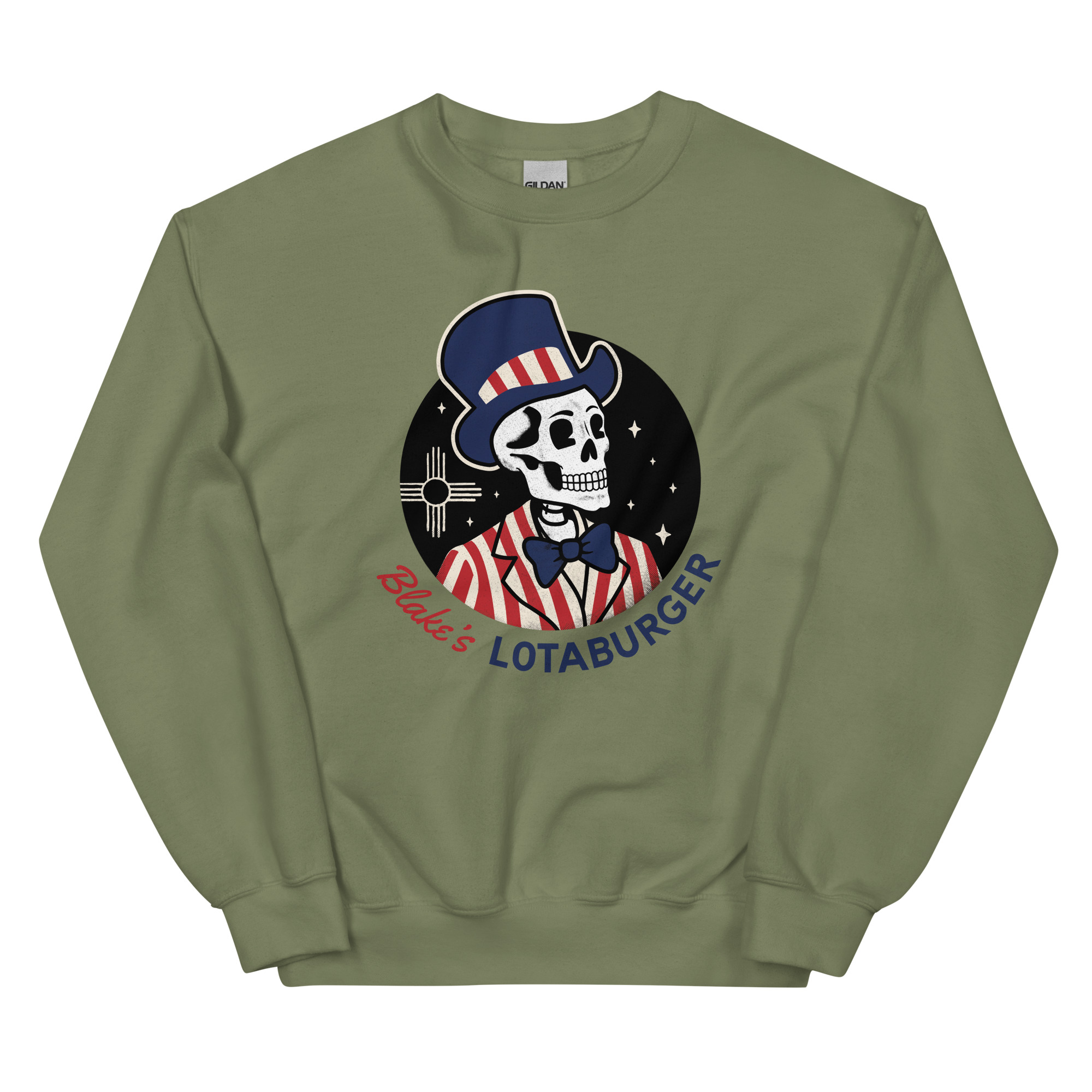 Skeleton Blake Lightweight Crewneck Sweatshirt - Image 8